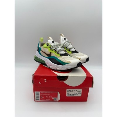 Size 5 (GS) / 6.5W - Nike Air Max 270 React SE Low Oracle Aqua