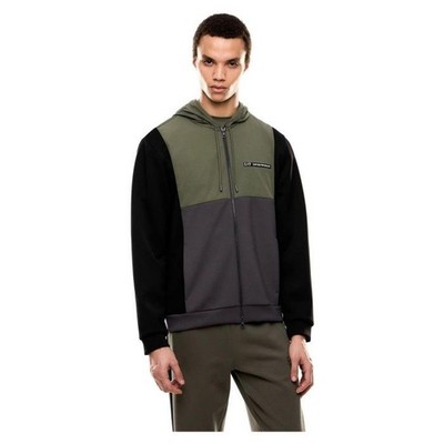 EA7 HERREN ANZUG FULLZIP KAPUZE POLYAMID COLOR BLOCK Art. 7M000938+7M000939 AF