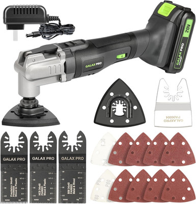 Power Oscillating Tool, Cordless Oscillating Multi Tool 20V Lithium Ion with 1.3