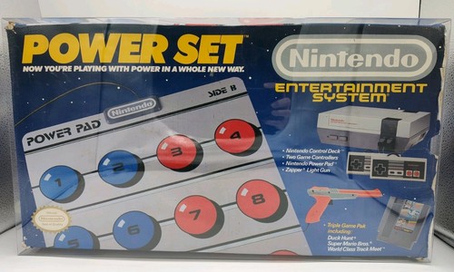 Nintendo NES Power Set BOX ONLY + Case Protector *NES-PSWH-US-2* READ* FREE SHIP - Picture 2 of 24