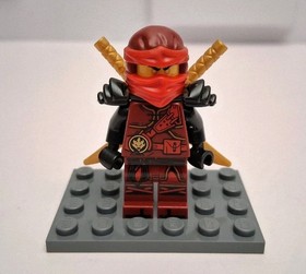 LEGO Ninjago Hands of Time Kai Minifigure Fire Ninja Armor 70627 891729 njo0277