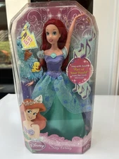 Disney Ariel Sing Along Doll 'Part of Your World' Mattel Sealed 2009  NIB