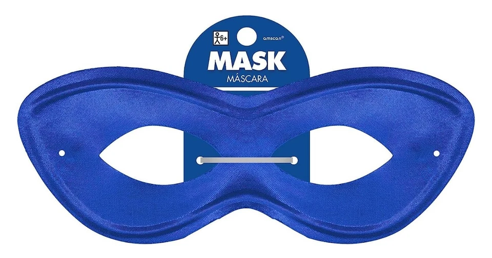 Superhero Mask - Costume Accessory - One Size - 4 Colors - Image 3 of 4