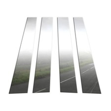 Pillar Post Covers For 2013-2016 Hyundai Santa Fe Sport Stainless Steel 4pc