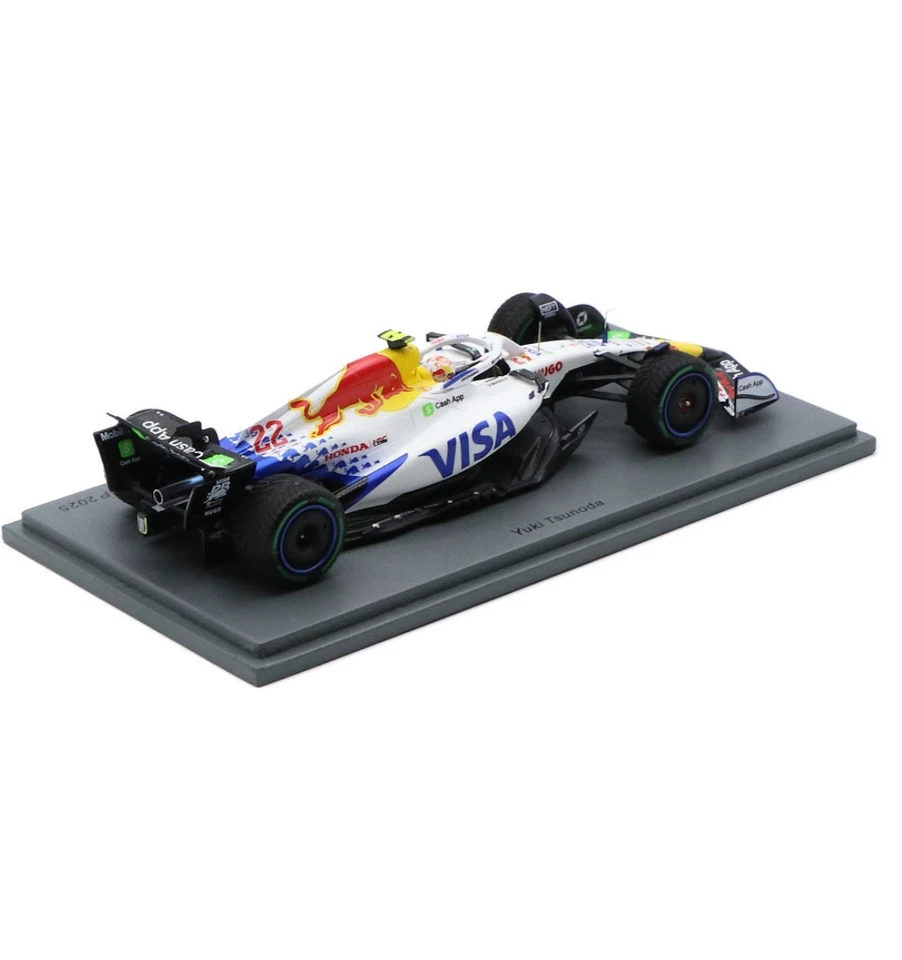 Spark 1/43 Scale VISA CASH APP RB F1 Honda VCARB 02 Yuki Tsunoda #22 AU GP 2025 - Image 4 of 4