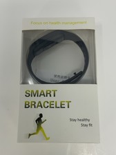 Fitness Tracker Smart Bracelet Activity/Sleep Monitor Bluetooth w/ Box  Charger
