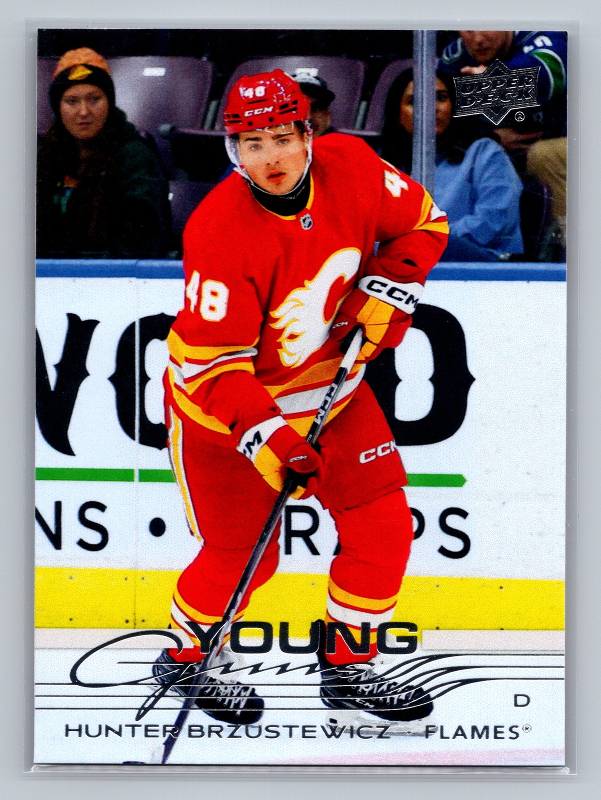 2025-26 Upper Deck #455 Hunter Brzustewicz