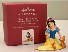 Hallmark 2018 SNOW WHITE AND THE SEVEN DWARFS 80th Anniversary Ornament