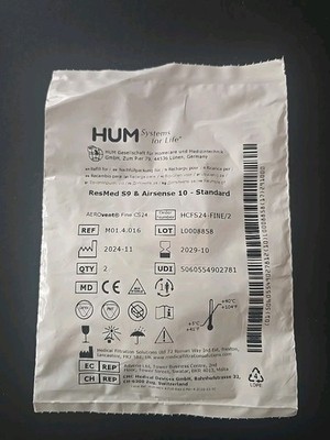 HUM Systems For Life, Nachfüllpack Für ResMed S9& Airsense 10, Standard, NEU