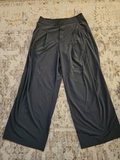 Athleta Women’s Pull On Pants 12 Gray Pockets Elastic Waist Yoga Athleisure