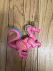 Vtg Fisher Price LITTLE PEOPLE Pink Dragon Figure Royal Castle HAS BOTH EARS