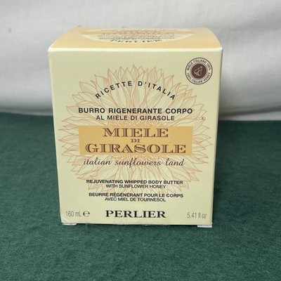 NEW Perlier Miele di Girasole Whipped Sunflower Honey Body Butter 5.4 oz Sealed