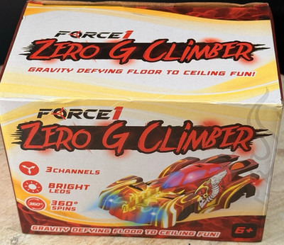 Force 1 Zero G Climber -Wall Climbing -Remote Control Car -New In Box Sealed -