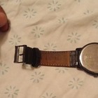 GUESS Quartz Black Dial Analog Watch Black Leather Strap 40mm 30m — photo 4