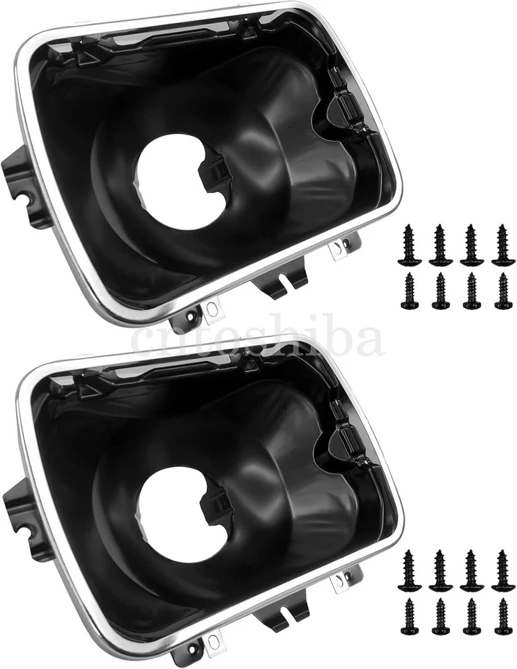 Kit de montaje de soporte de faros de 2 piezas laterales derecho y derecho para Chevy GMC EE. UU. Foto 3 de 4