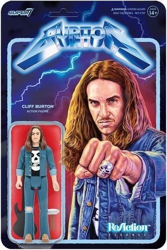 Cliff Burton: Super7 - Reaction Figure -