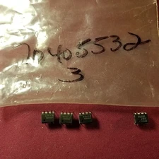 4PCS NE5532 Dual Operational Amplifier IC NOS Peavey part # 70405532 - 1 pc JRC