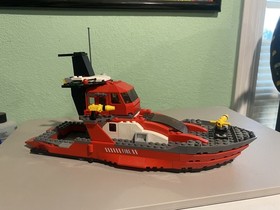 Lego 7046 World City Fire Command Craft Used With Minor Pieces Missing