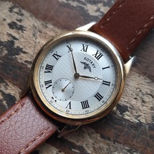 Rotary Anniversary,Quartz Gold Tone  Text.Dial Watch,Rare Sub-Second,GS0704/21