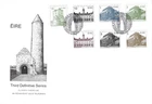 1983 Ireland 1p to 15p Irish Architecture Definitive Series First Day Cover