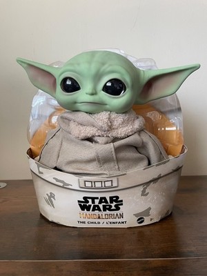 Star Wars Mandalorian The Child 11'' Plush Baby Yoda/Grogu Doll by Mattel 2020