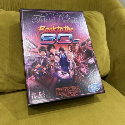 Trivial Pursuit Back To The 80 s Stranger Things Spiel Hasbro Gaming Neu unbenutzt