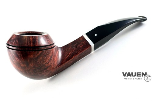 VAUEN " Royal 168 " Weißpunkt Bulldog | Made in Germany | 9mm Pfeife Pipe 221
