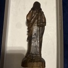 Antique Or Vintage Hand Carved  Wooden Jesus Statue 8 Inches. — photo 3