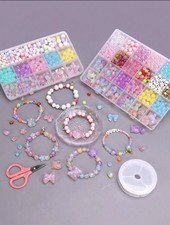 DIY Friendship Bracelet Bead Kit for Girls Birthday Party Favors Goodie Bag Gift