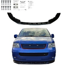 Frontlippe Schwarz Glanz passend für VW T5 Transporter 2003-2009 mit ABE