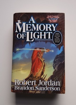 Memory of Light | Robert Jordan | Wheel Of Time | Signed | 1st |  1st