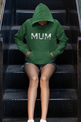 Personalisierter Hoodie mit überlappenden Namen individuell bestickt Sweatshirt Hoodie
