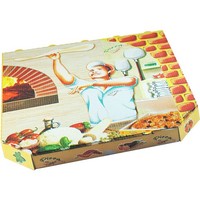 Pizzakarton Aus Mikrowellpappe Mit Neutralem Motiv 32 X 32 X 3 Cm