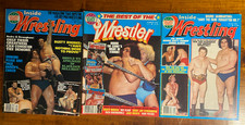 Three Vintage 1977 & 1978 Wrestling Magazines featuring Andre the Giant (Lot #4)