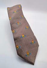 Vivienne Westwood Brown Silk/Wool Tie