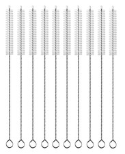 Straw Cleaner Brush 12 Inch Extra Wide 12mm Reusable Pipe Cleaning Brush NEW