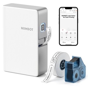 N1 Label Maker pour l'impression de couleurs, Imprimante d'étiquettes de transfert thermique Bluetooth, ...
