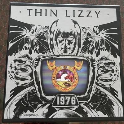 Thin Lizzy 1976 5 CD+Blu-ray box Jailbreak Johnny The Fox Excellent