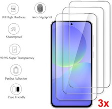 3x Tempered Glass Screen Protector For Samsung A37 A36 A17 A16 A15 A14 A13 A12