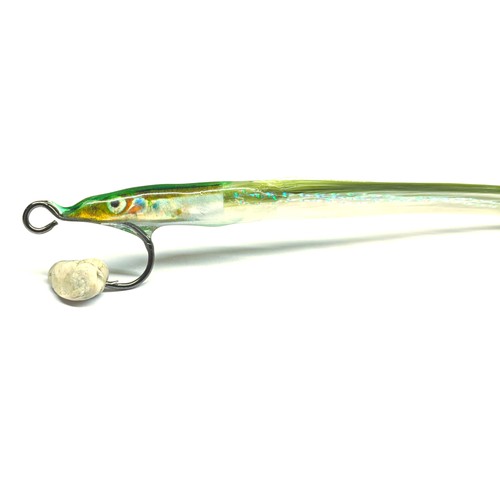 Bass Fishing Fly Live Sandeel 100mm #1 Hook - Picture 2 of 5