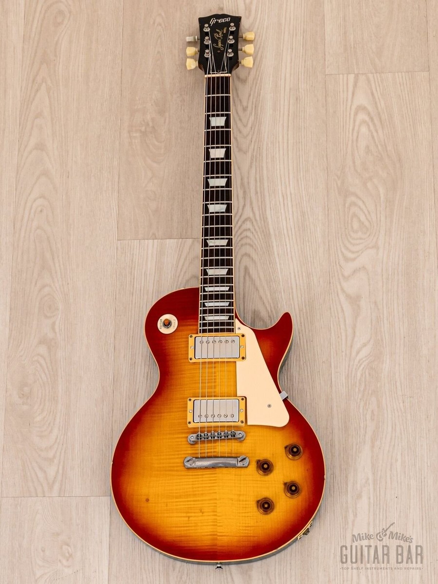 ギター Greco EGF-850 1981 1981 Greco Super Real EGF850 Flame Top Burst Standard