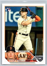#264 Steele Walker, San Francisco Giants - RC 2023 Topps  Series 1 Base