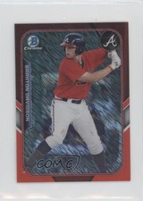 2015 Bowman Red 5/5 Braxton Davidson #FFM-BDA 0s55