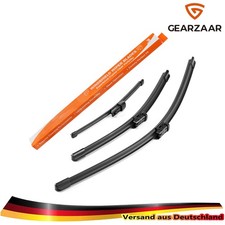 Scheibenwischer Wischerblätter Komplett Set für VW Polo V (Type 6R/6C) Gummi