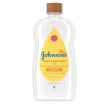 Johnsons Baby Oil, Mineral Oil Enriched With Shea Cocoa Butter 20 fl. oz