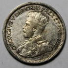 Canada 1921 Silver 10 Cents, Old Date KGV (C655)