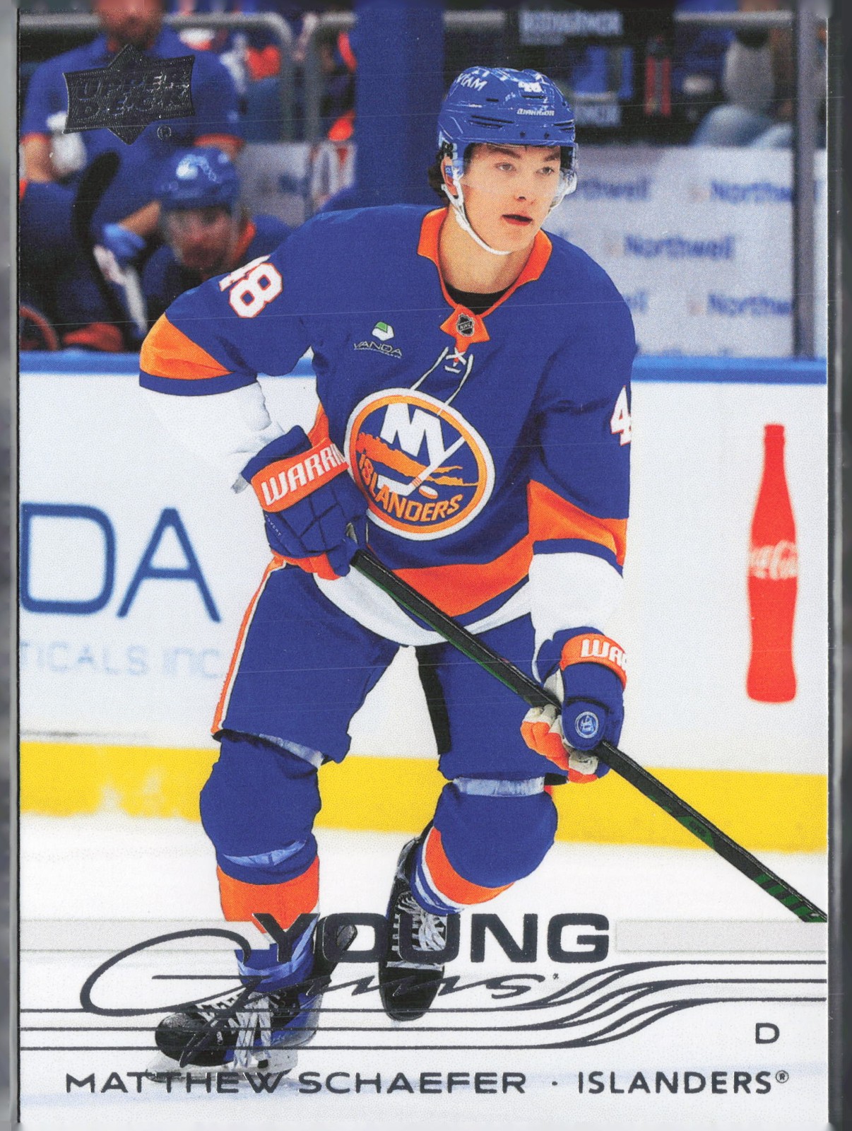 2025-26 Upper Deck #451 Matthew Schaefer Young Guns