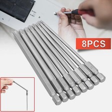 Magnetic Torx Screwdriver Bit Set - 8pcs T8 T10 T15 T20 T25 T27 T30 T40 100MM