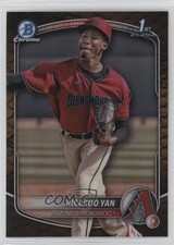 2025 Bowman Chrome Prospects Reptilian Refractor Ricardo Yan #BCP-31 c5r