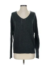 Olive and Oak Women Gray Pullover Sweater S